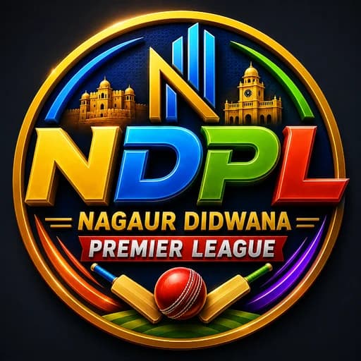 NDPL — Nagaur Didwana Premier League logo